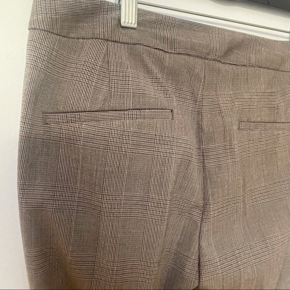 Zara Checkered Cigarette Pants - Picture 6 of 8